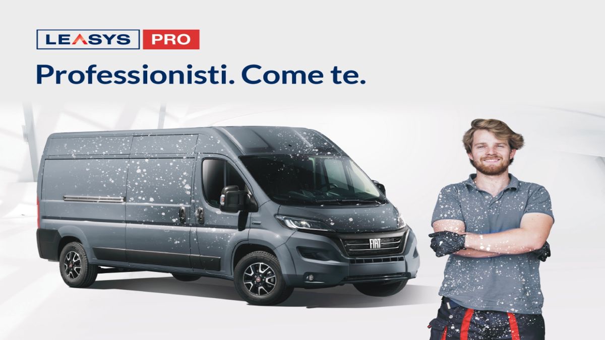 Leasys Pro noleggio veicoli commerciali anche a lungo termine