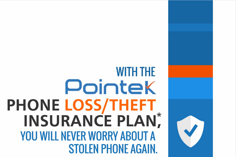 With Pointek’s phone theft Insurance, you will never worry about a