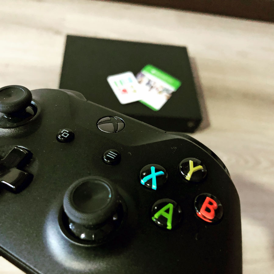 Detalle del control del Xbox One X | Techcetera