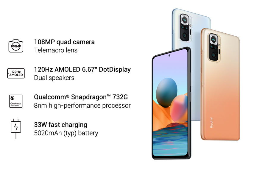 Características del Redmi Note 10 Pro Techcetera