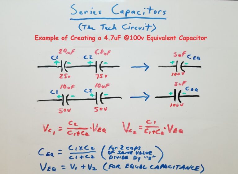 Electrolytic Capacitor Testing and Replacement Cheatsheet The Tech