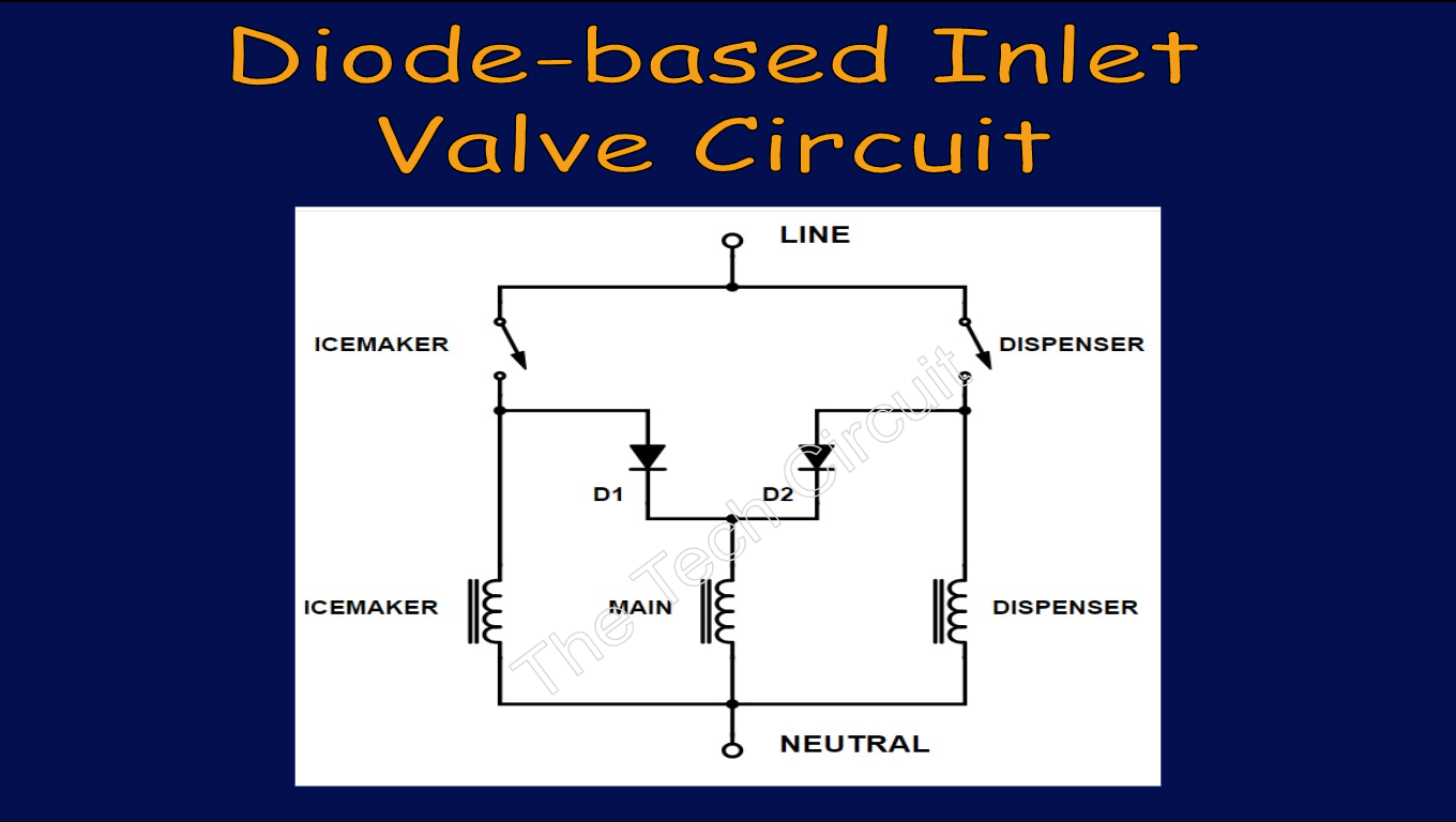 Refrigerator Inlet Valve Diodes How they Work The Tech Circuit™