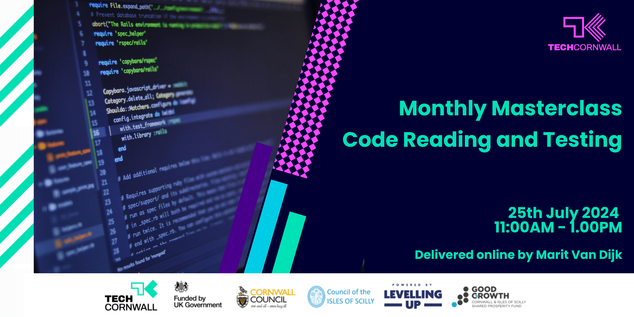 Code Reading Masterclass Marit van Dijk Tech Cornwall