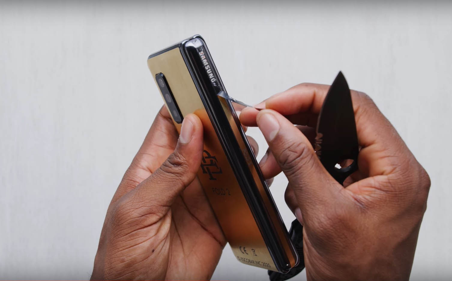 MKBHD talks about Escobar Folding Phone Techcravers