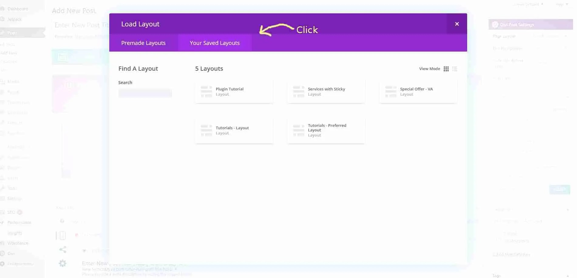 How to Save and Load a Layout in the Divi Library Tech Crazy VA
