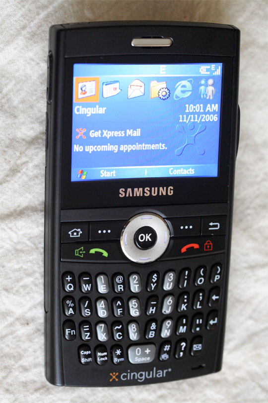 Cingular Blackjack Review TechCrunch