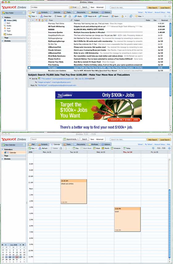 Zimbra Releases Version 3 Of Open Source Email Client, And It's Awesome