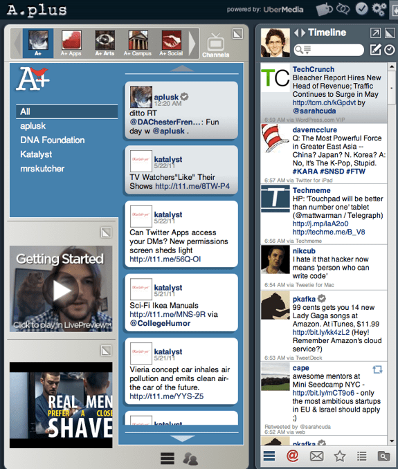 Ashton Kutcher Teams With UberMedia To Launch A.plus, His Own Custom