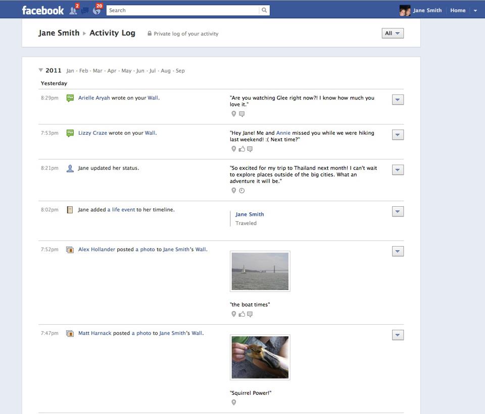 Here's What Facebook Timeline Looks Like TechCrunch