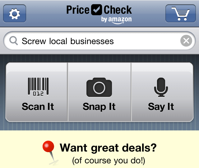 Amazon PriceCheck App TechCrunch
