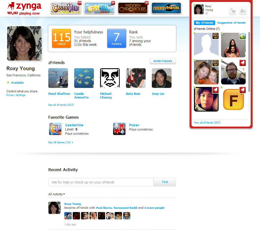 Zynga Uses Facebook (!) To Launch A New Platform For Its Games And