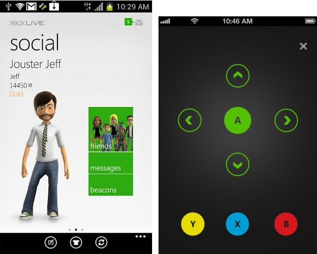 Updated My Xbox Live App Brings Android Into The Mix, Adds iPhoneOnly Remote Control Feature