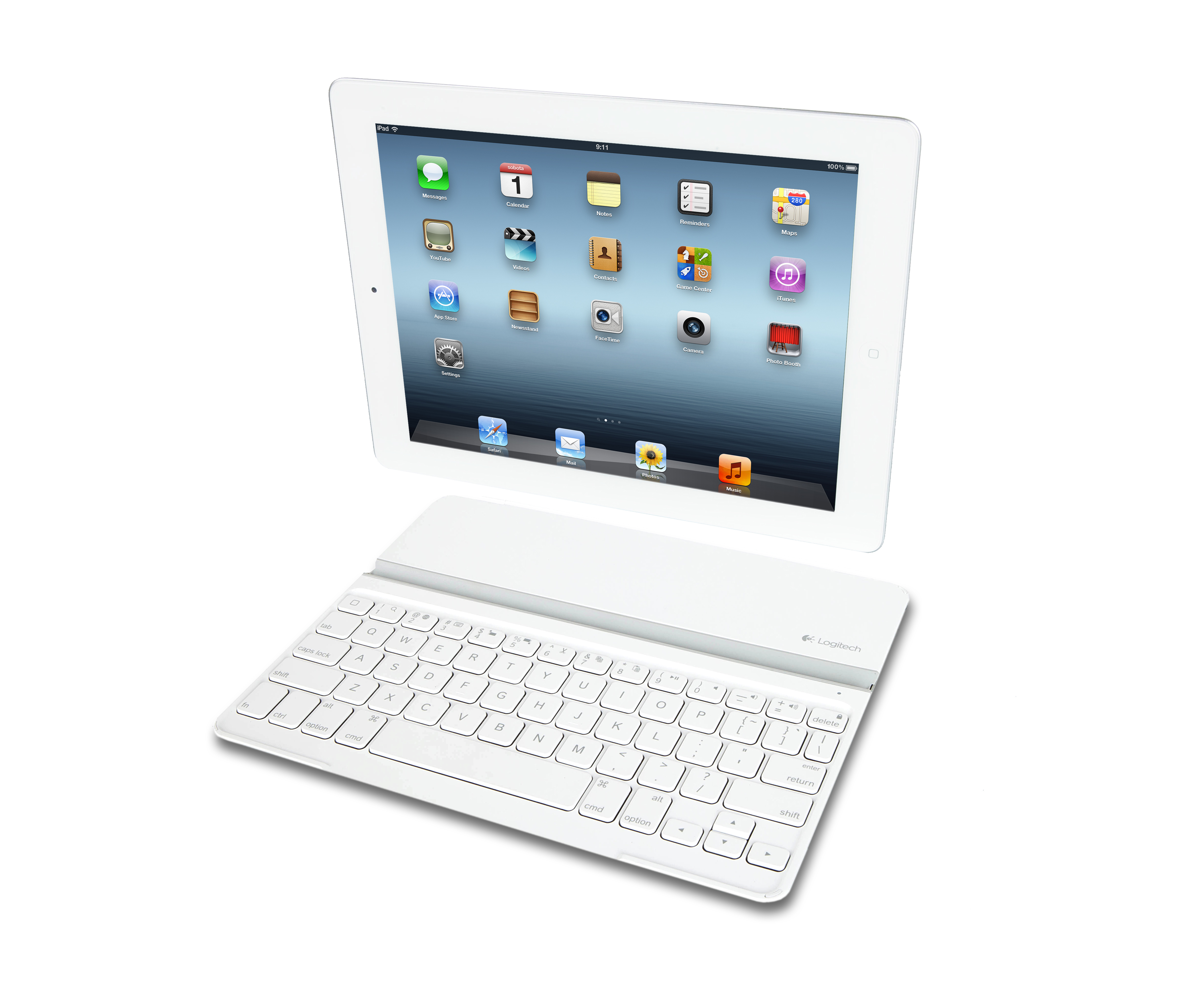 The Logitech Ultrathin iPad Keyboard Case Is Now Available In White