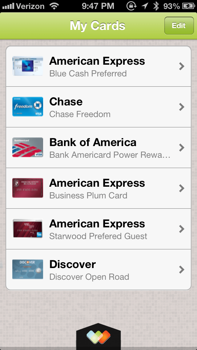 Wallaby's iPhone App Tells You Which Credit Card To Use To Maximize