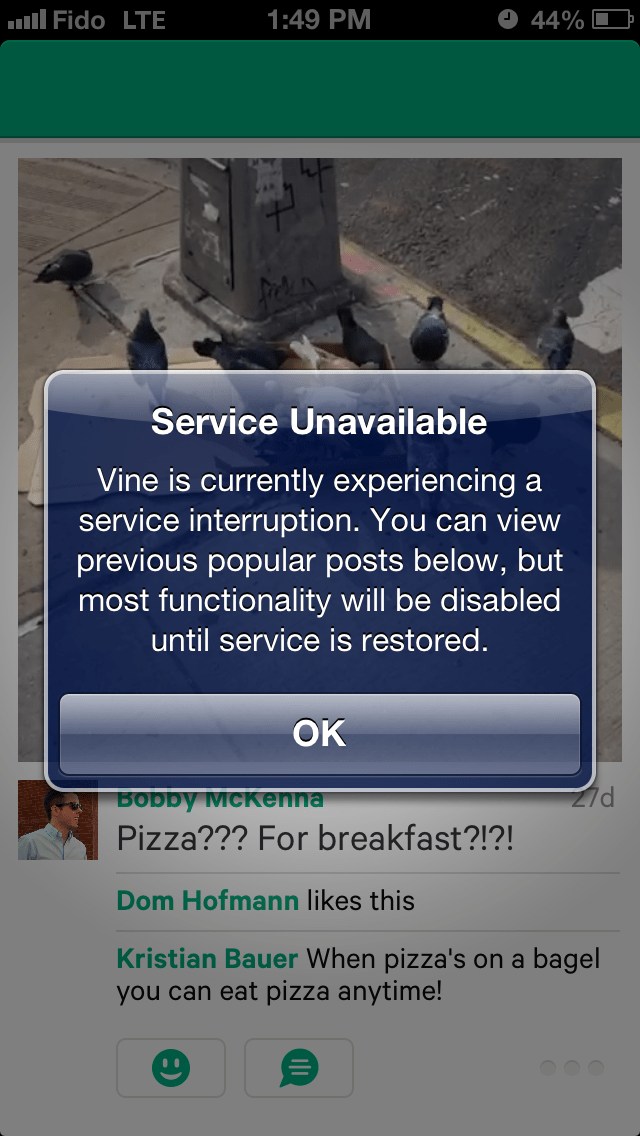 Fido Service Outage Fido Outage In Ottawa Ontario Current Problems