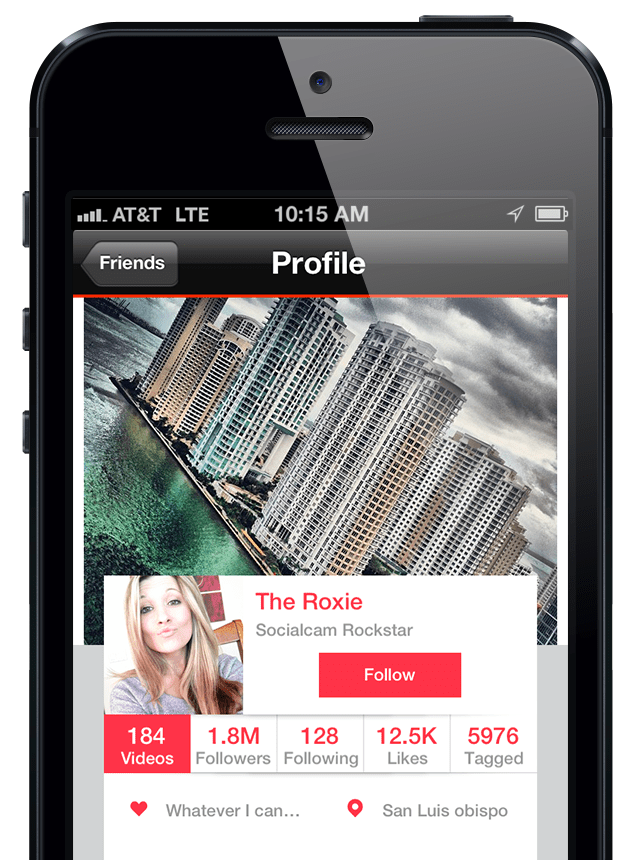 Mobile Video App Socialcam Adds Expanded User Profiles, Camera