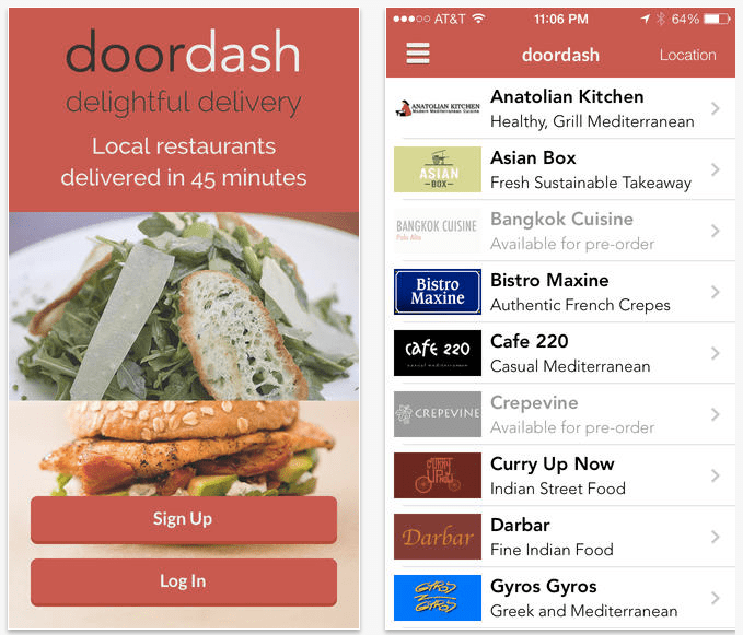 Y CombinatorBacked Food Delivery Startup DoorDash Launches In San Jose