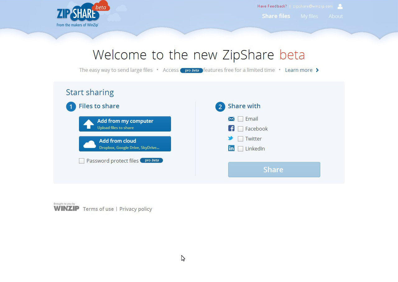 WinZip Moves To The Cloud With Launch Of ZipShare, A Way To Zip, Manage