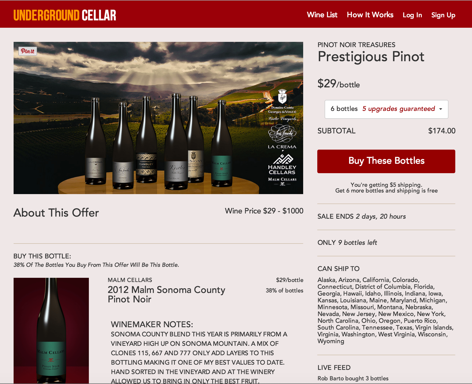 Underground Cellar Is A WineBuying Site That Rewards You With "Better