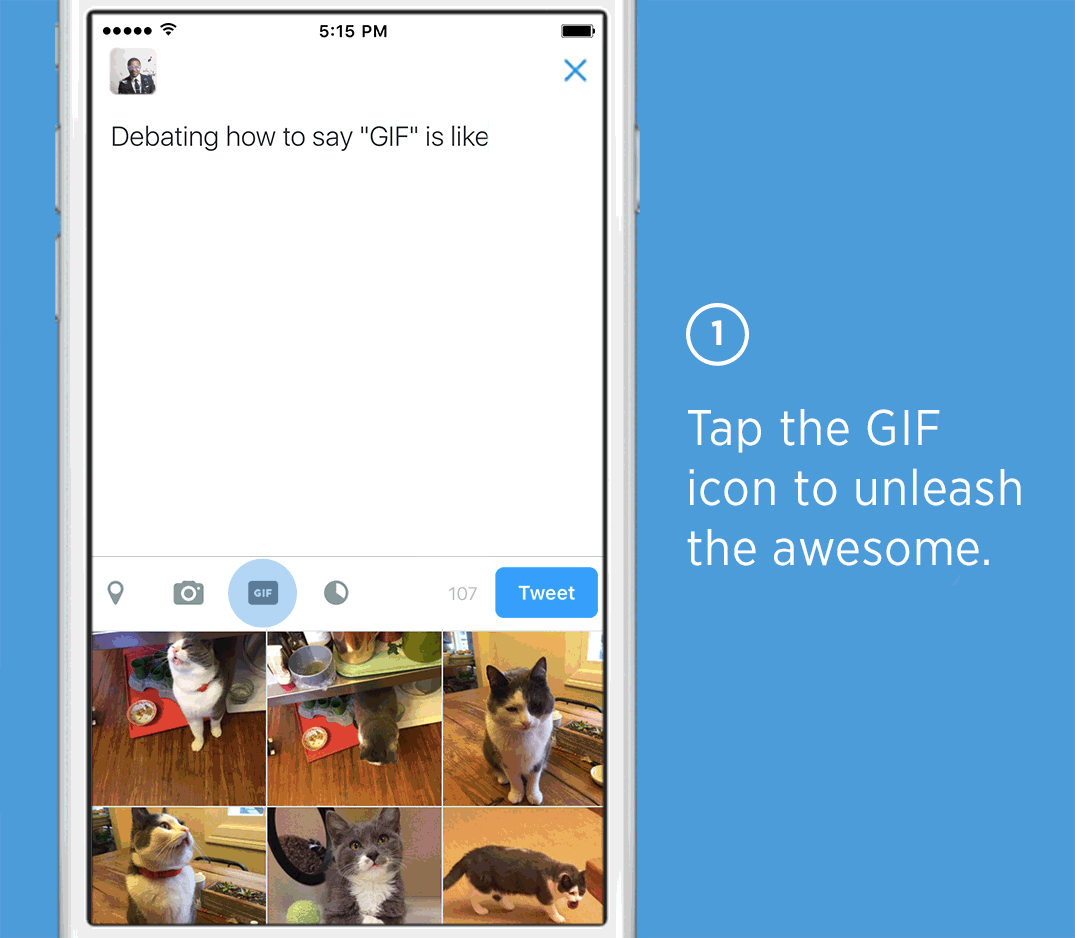Twitter Launches GIF Search Feature On iOS, Android And The 