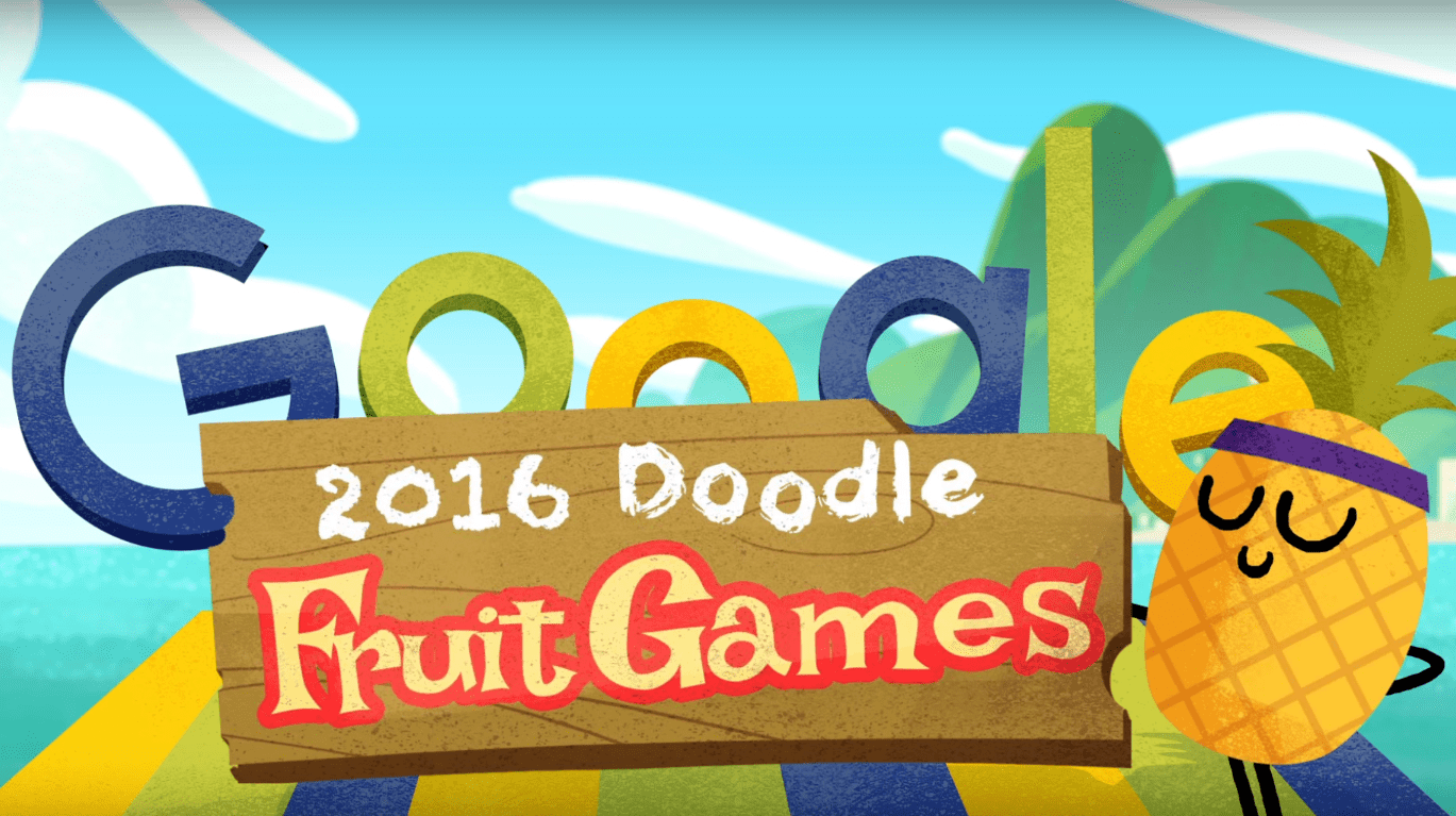 This is one of the doodle games, which was showcased on google engine's main page in 2017, in being responsive to the celebration of icc champions trophy. Google Celebrates Olympics With Doodle Fruit Games Techcrunch