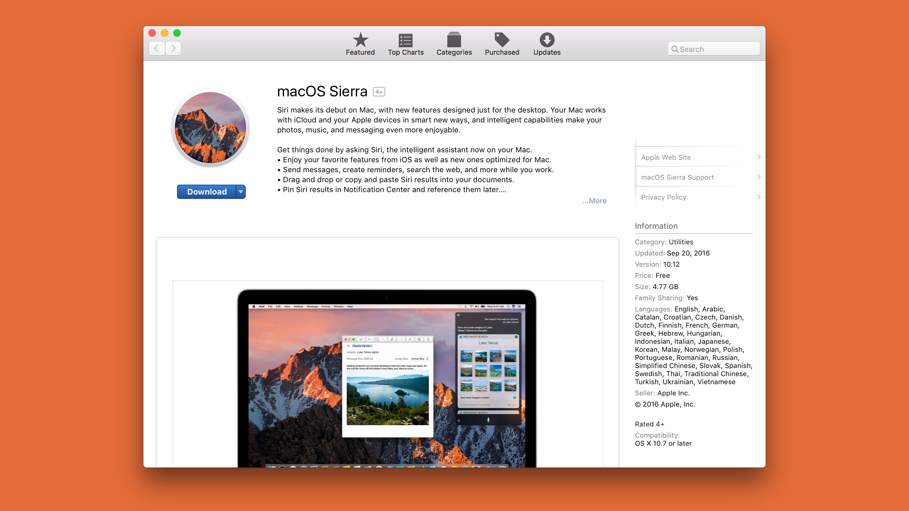 macOS Sierra is now available to download TechCrunch