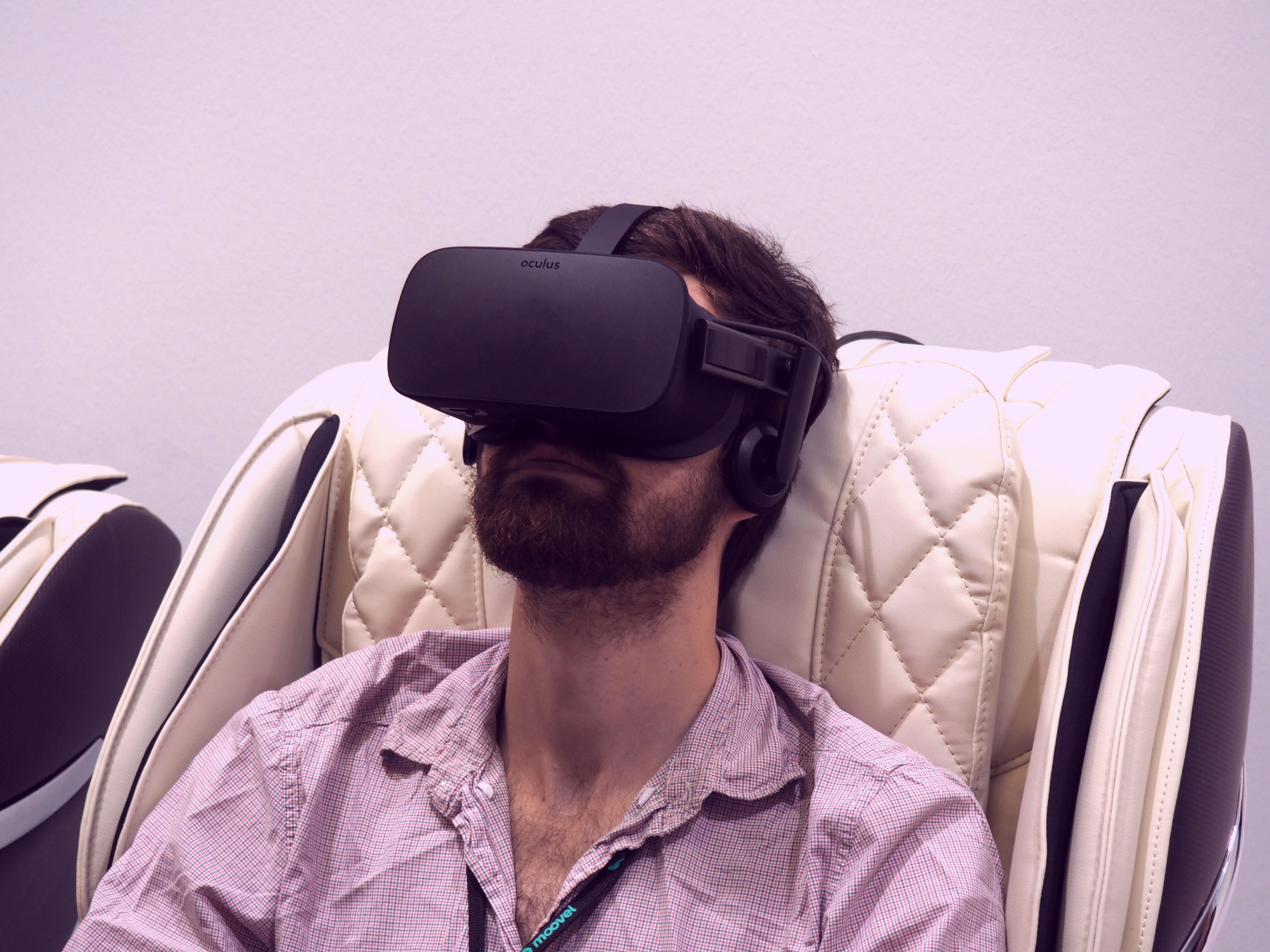 We the people in 'WALLE' one VR massage chair at a time