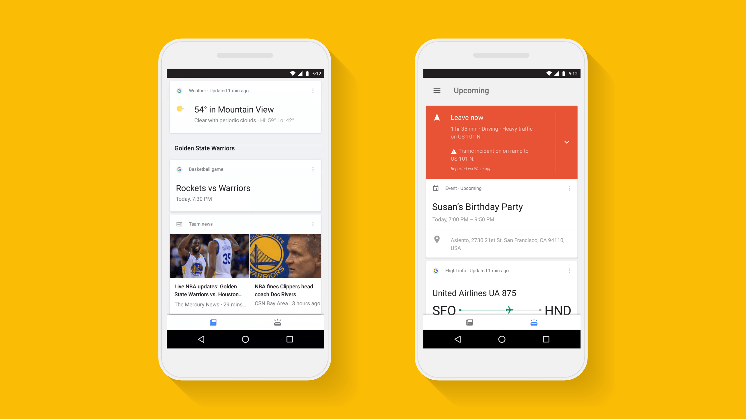 Google updates its search app, makes your personalized feed the main