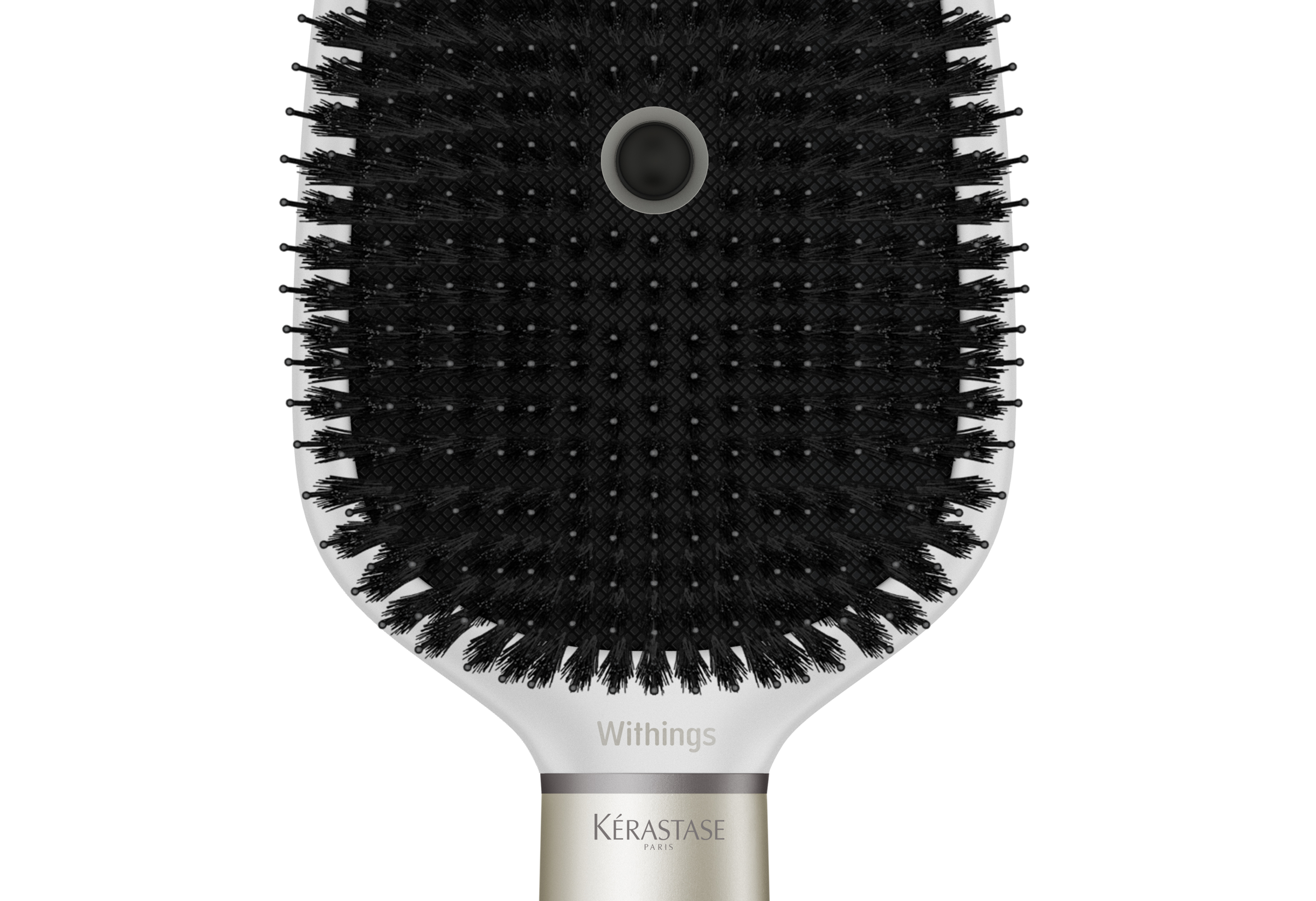 Here’s a smart hairbrush with a builtin microphone from Withings and L