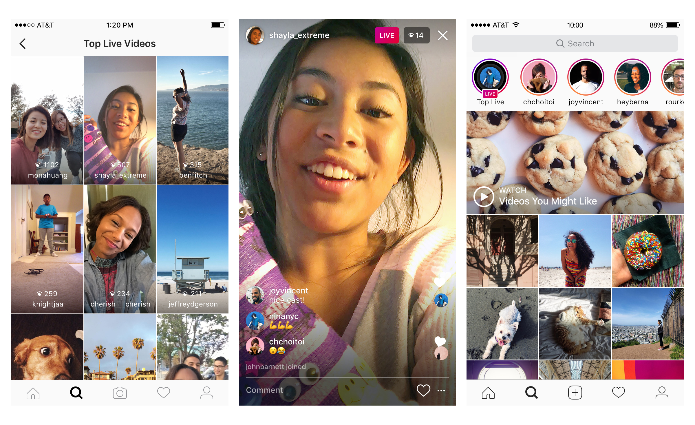Instagram brings live video broadcasts to all U.S. users TechCrunch