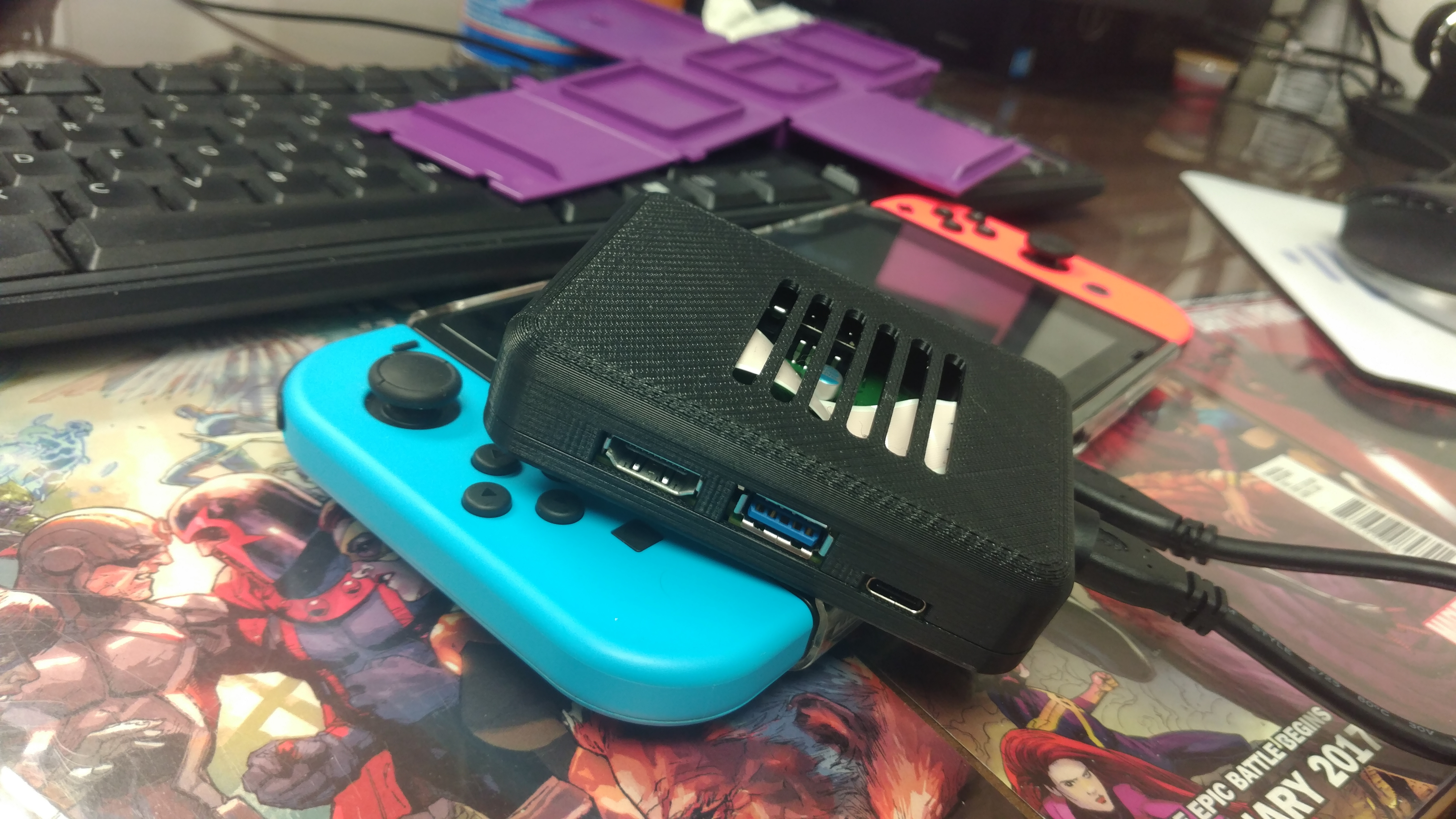 This guy built a travel dock for his Nintendo Switch and I want one TechCrunch