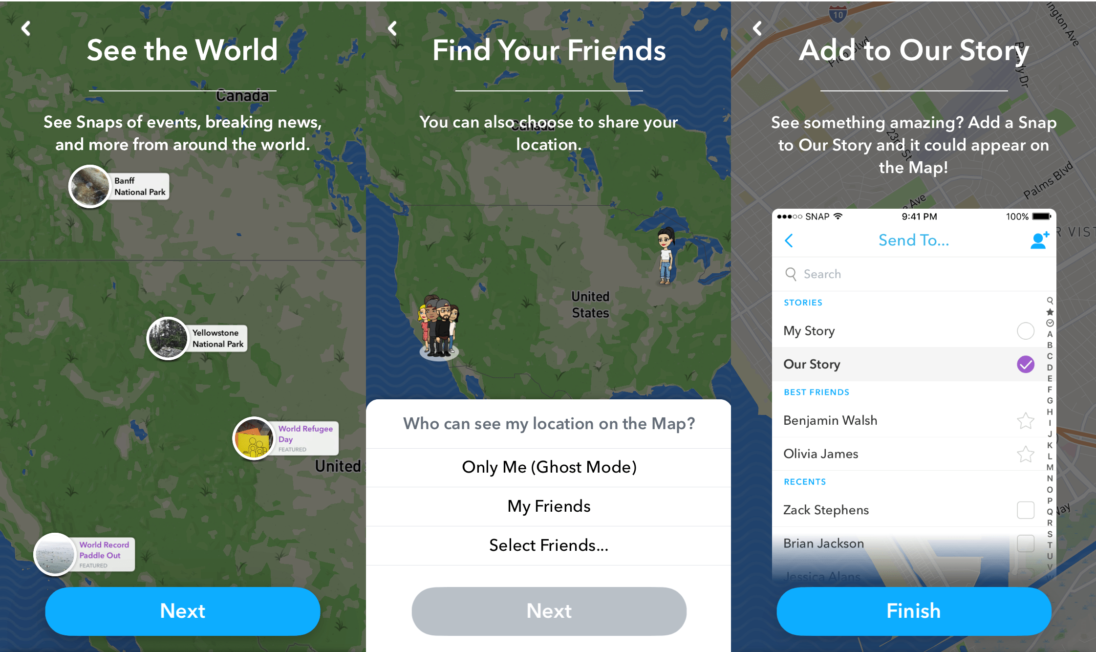 Snapchat launches locationsharing feature Snap Map TechCrunch