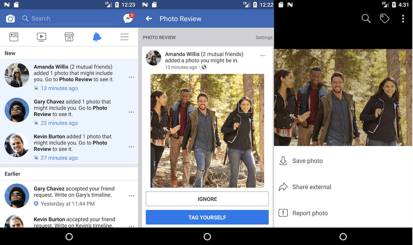 Facebook’s facial recognition now finds photos you’re untagged in