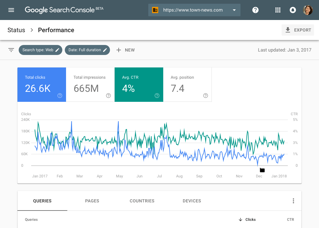 Google's updated Search Console gives you more detailed search