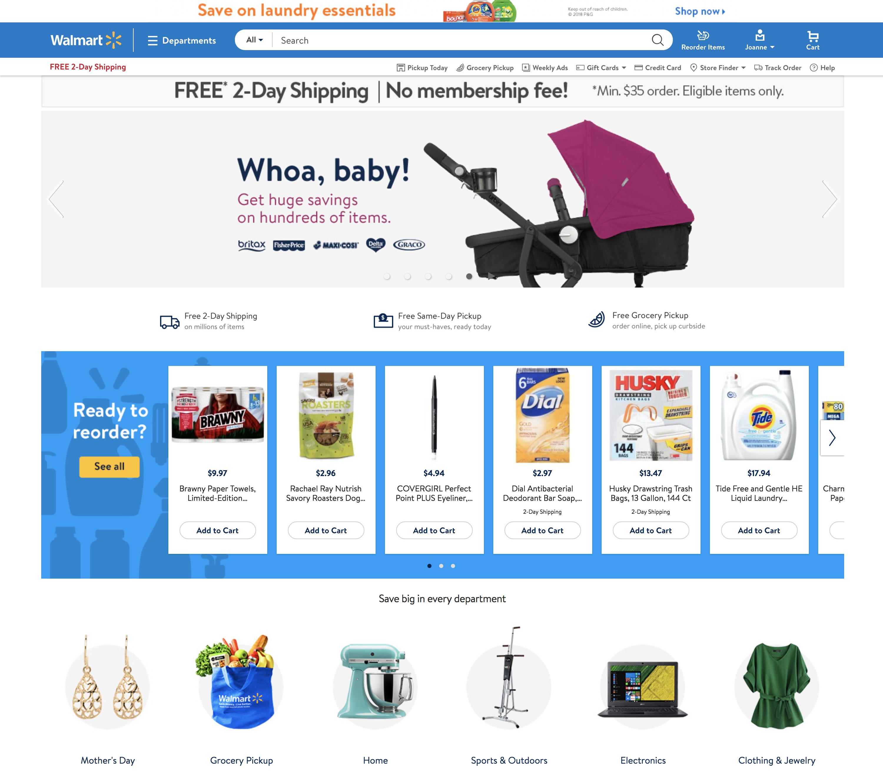 Walmart to launch a more personalized, redesigned website in May