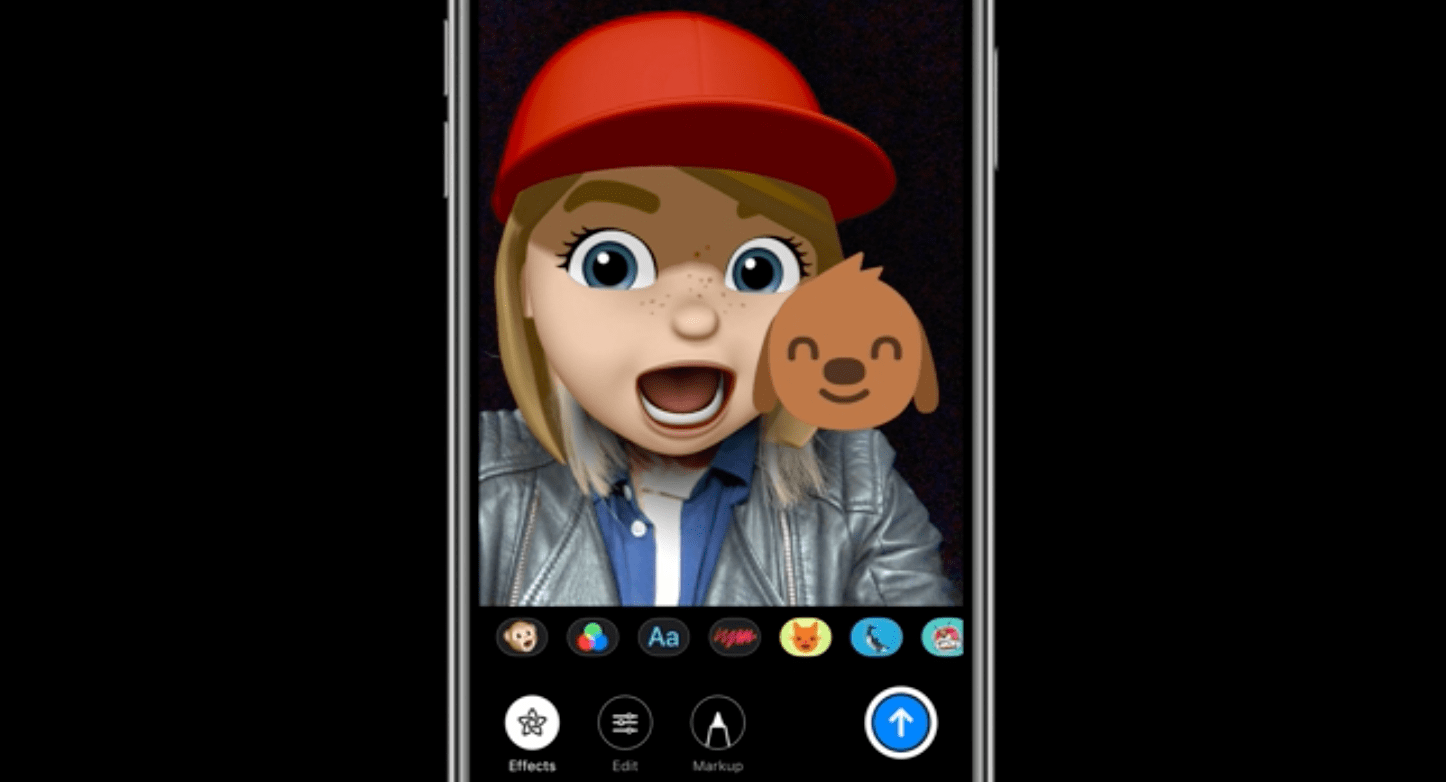 Apple adds camera effects like stickers, filters and Memoji to messages
