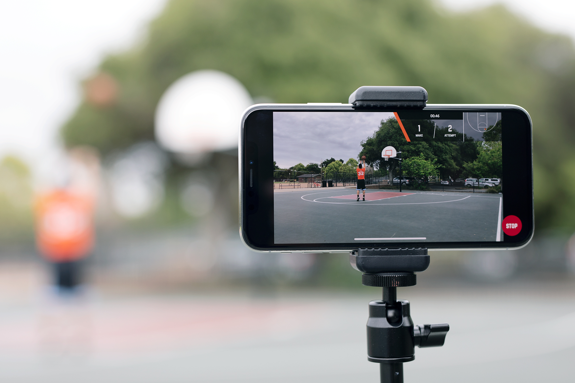 An app that uses AI to help you improve your basketball shot just