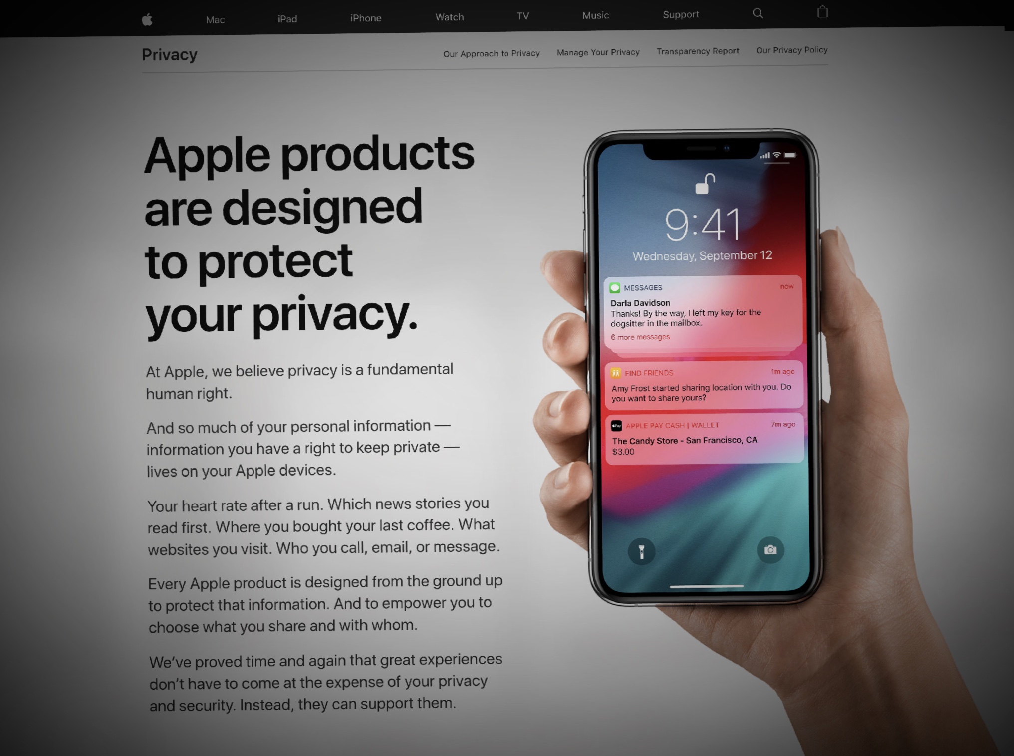 Apple overhauls its privacy pages, and now lets U.S. customers download their own data TechCrunch
