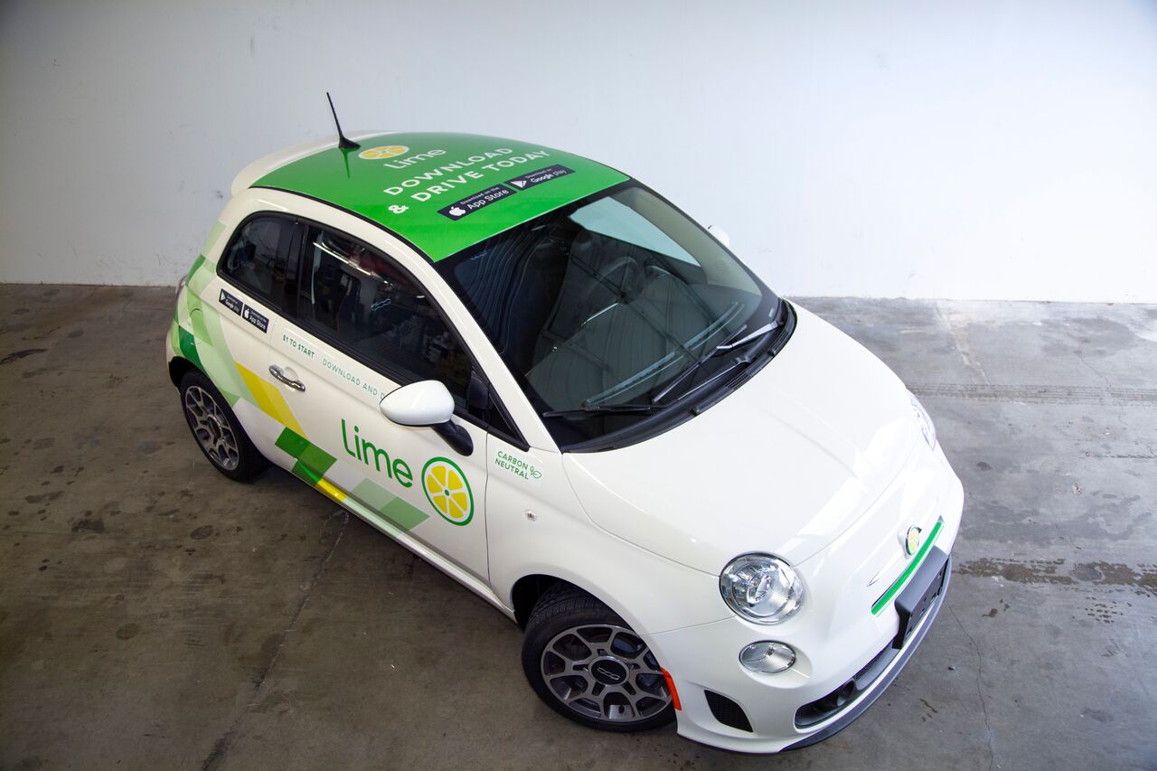 Lime is debuting its line of shareable vehicles in Seattle this week