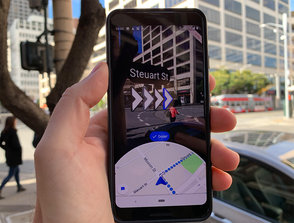 Google launches ‘Live View’ AR walking directions for Google Maps