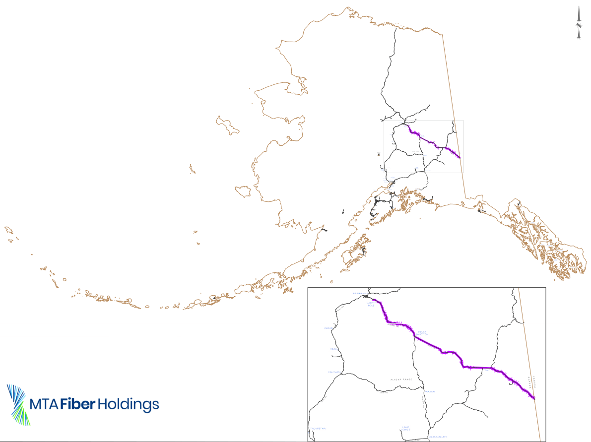 Brand new fiber link from Alaska to lower 48 will carry 100 terabits