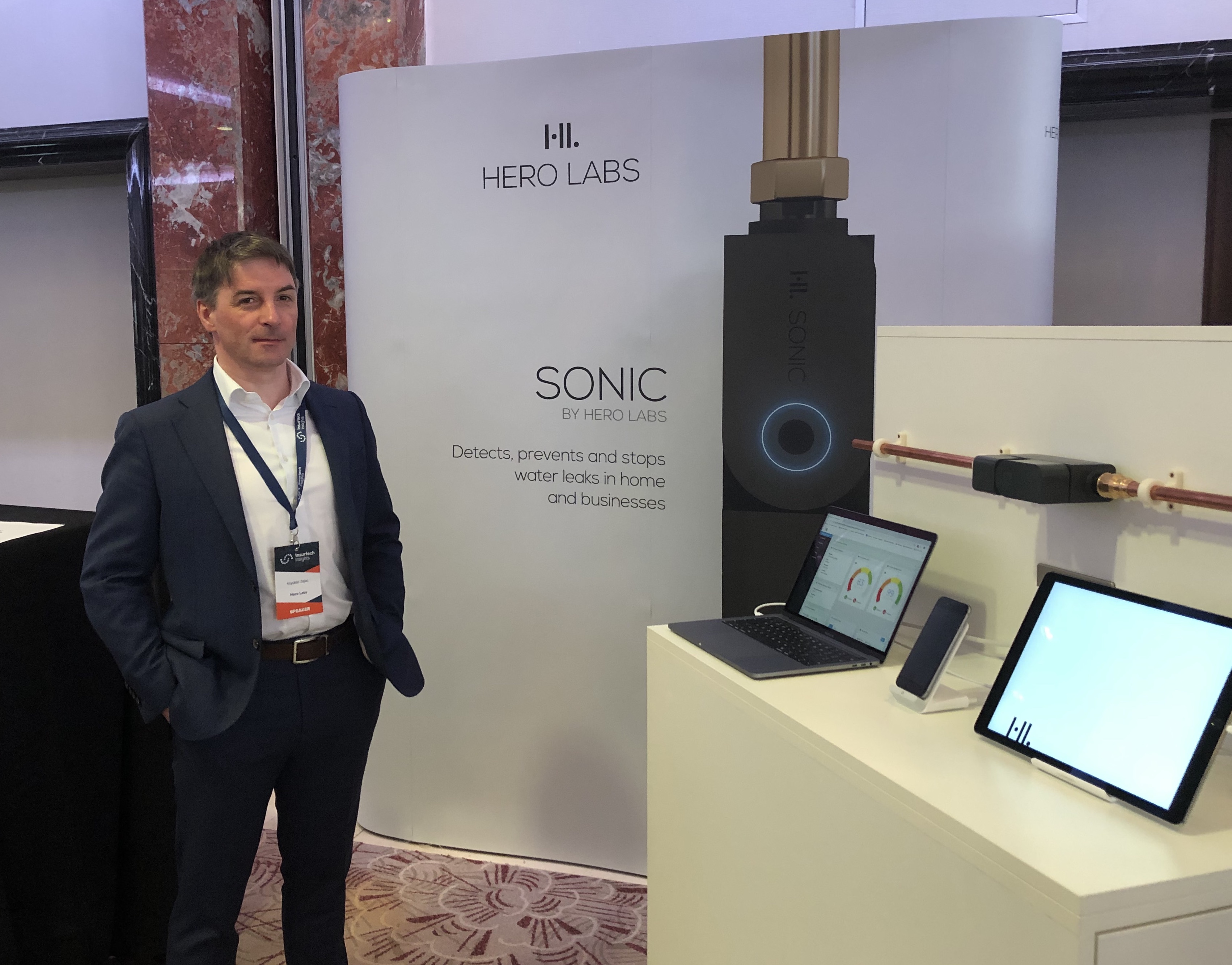 Hero Labs raises £2.5M for its ultrasonic device to monitor a property