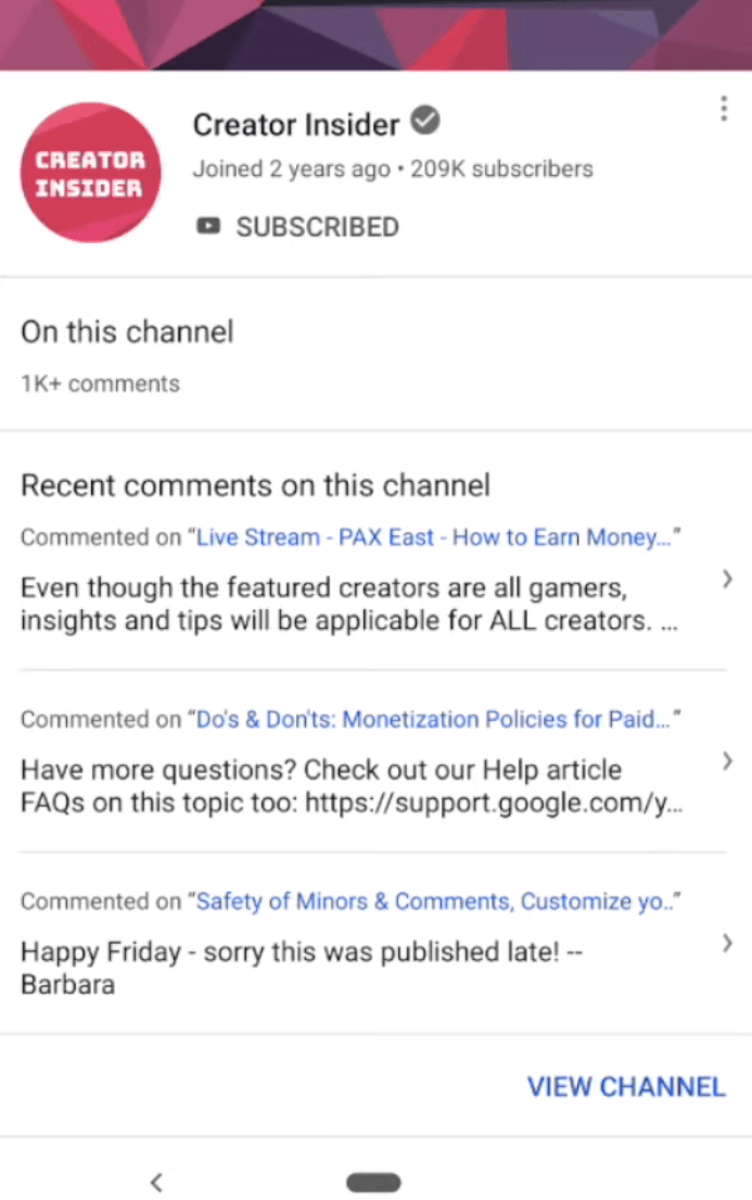 Youtube Worst List Challenges 2023 Youtube Tests Profile Cards That Show Users' Comment History | Techcrunch