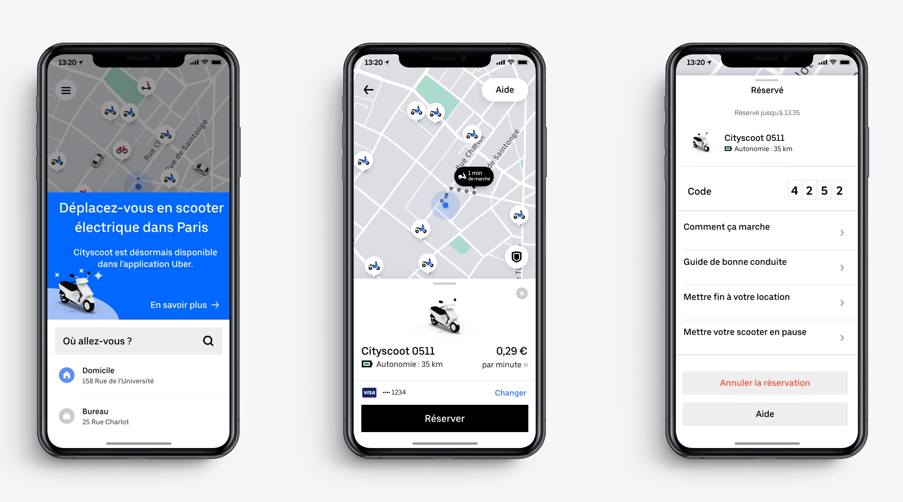 Uber integrates electric moped service Cityscoot in Paris TechCrunch