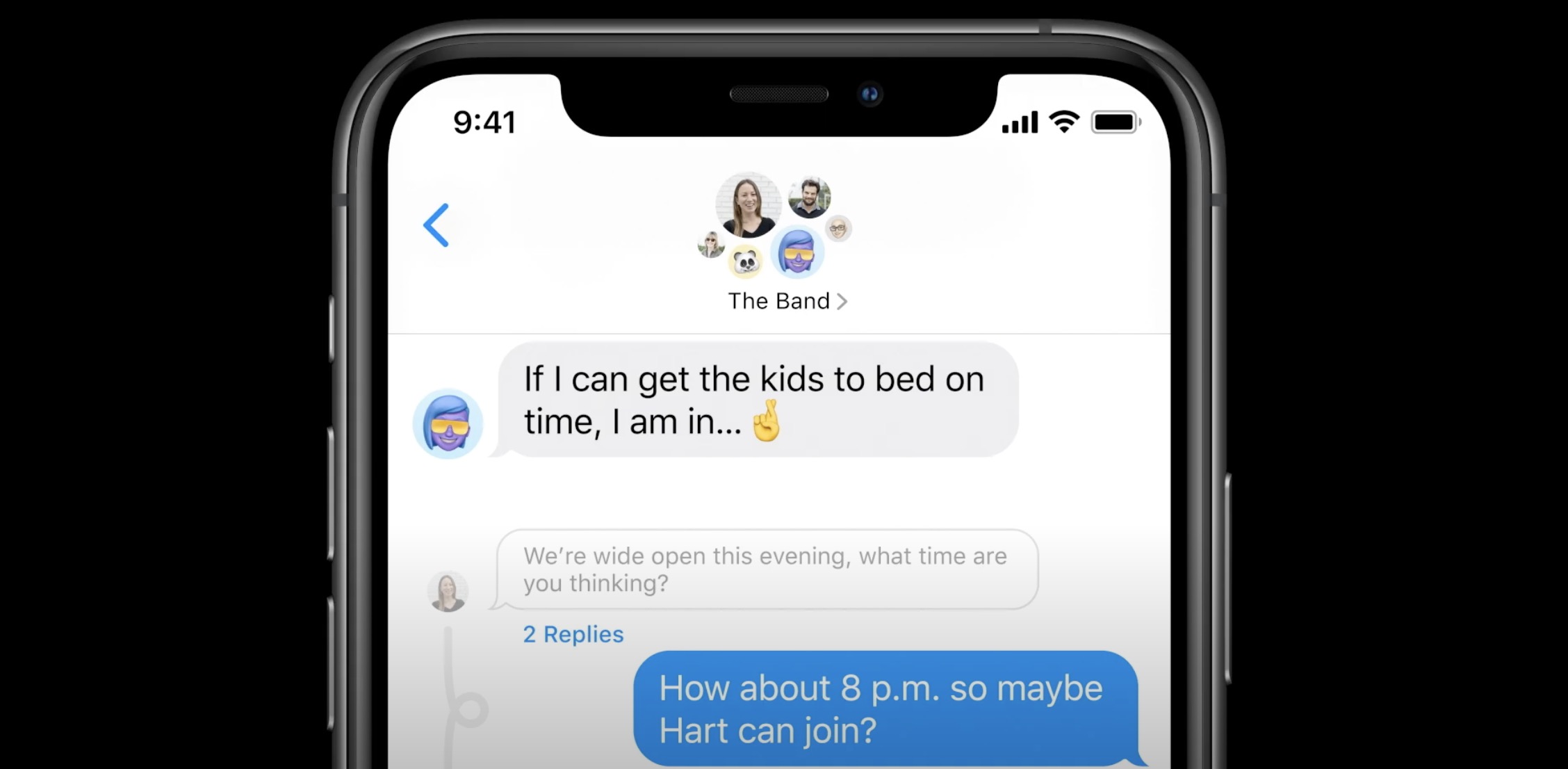 Apple’s iMessage update takes cues from Slack with mentions, pins