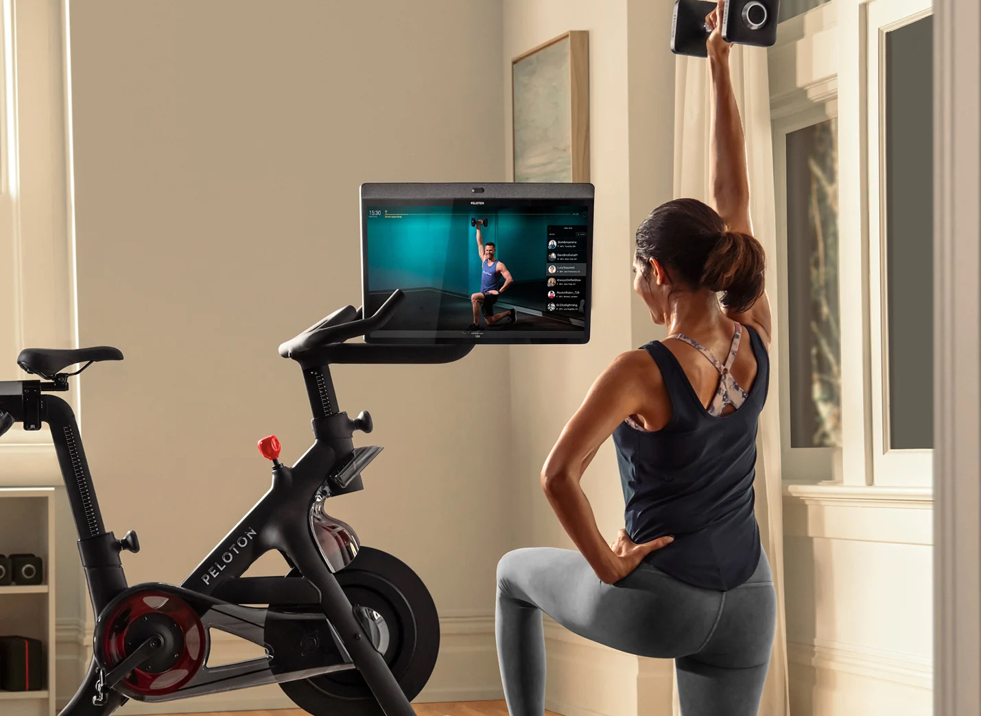 Peloton launches new Bike+ and Tread smart home gym equipment, both at