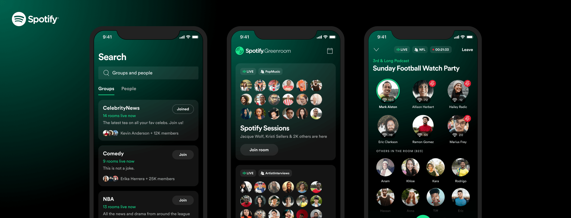 Spotify launches its live audio app and Clubhouse rival, Spotify