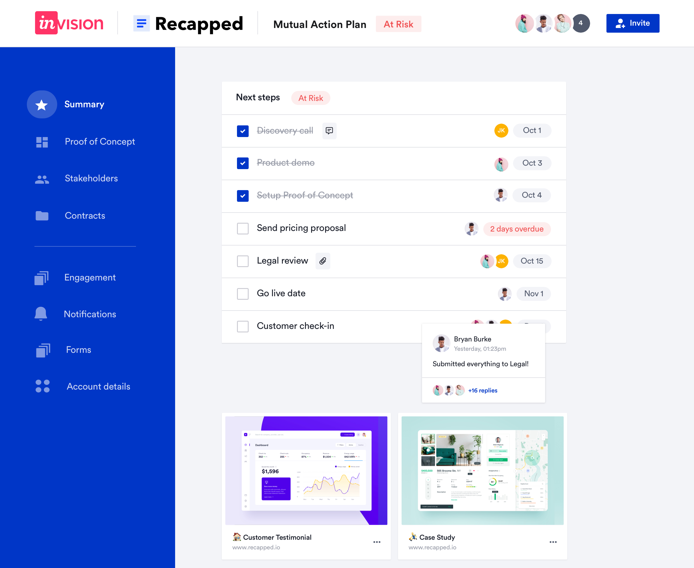 Recapped lands 6 million for collaborative sales software that gets