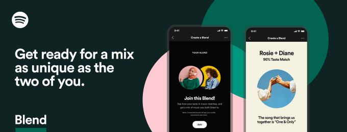 Spotify List Most Listen Usa 2023 Spotify Officially Launches Blend, Allowing Friends To Match Their Musical Tastes And Make Playlists Together | Techcrunch