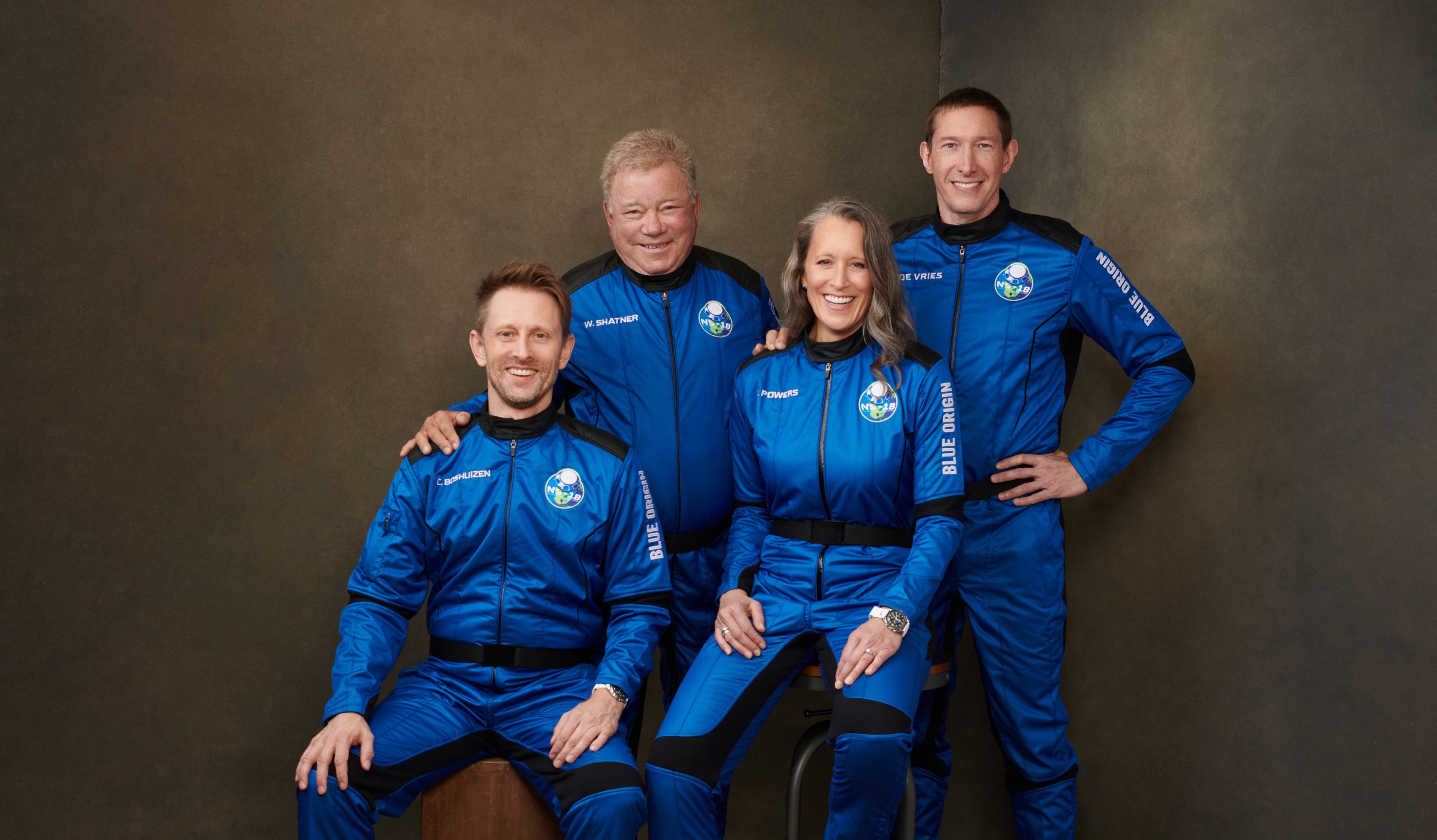 Watch Blue Origin launch 4person crew, including William Shatner, to
